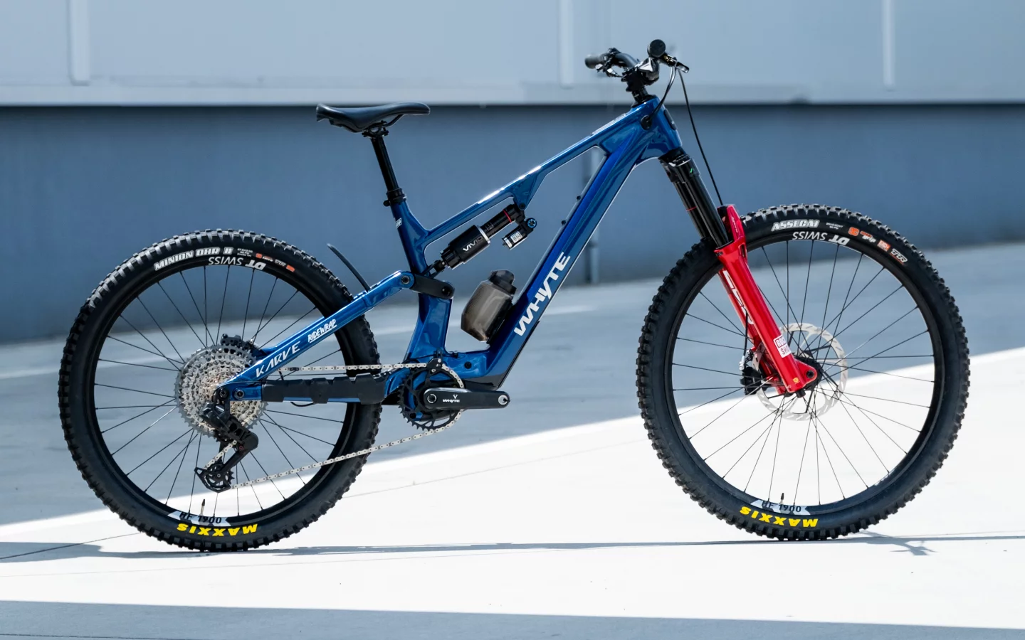 The Whyte Karve isn’t just about the motor. The geometry and suspension are just as important here